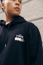 Load image into Gallery viewer, TTEOK TIME BLACK HOODIE
