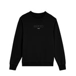 Load image into Gallery viewer, POCHA BLACK CREWNECK
