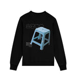 Load image into Gallery viewer, POCHA BLACK CREWNECK
