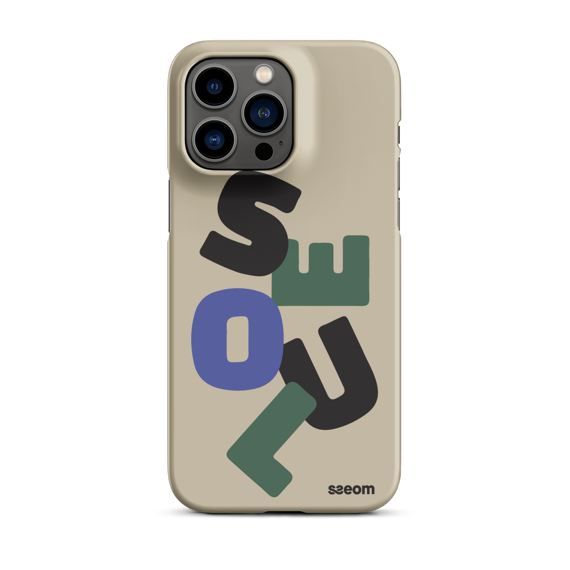 SEOUL F.X. BEIGE IPHONE CASE