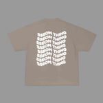 Load image into Gallery viewer, MENBUNG REFLECTIVE BEIGE TEE
